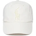ljusbeige-bojd-keps-med-justerbar-passform-och-beige-big-pony-logga-chino-classic-sport-fran-polo-ralph-lauren