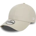 kepsar-curva-beige-justerbart-band-9forty-av-new-era