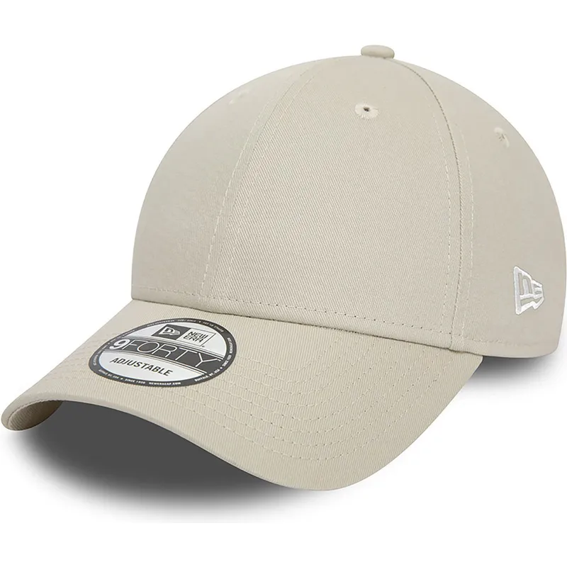 kepsar-curva-beige-justerbart-band-9forty-av-new-era