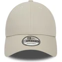 kepsar-curva-beige-justerbart-band-9forty-av-new-era