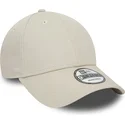 kepsar-curva-beige-justerbart-band-9forty-av-new-era