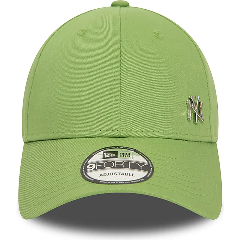 gron-kurvad-keps-snapback-9forty-flawless-fran-new-york-yankees-mlb-av-new-era