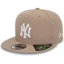 new-era-flat-brim-9fifty-repreve-new-york-yankees-mlb-brown-snapback-cap