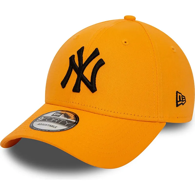 kepsar-curva-apelsin-justerbart-band-negro-9forty-league-essential-fran-new-york-yankees-mlb-av-new-era