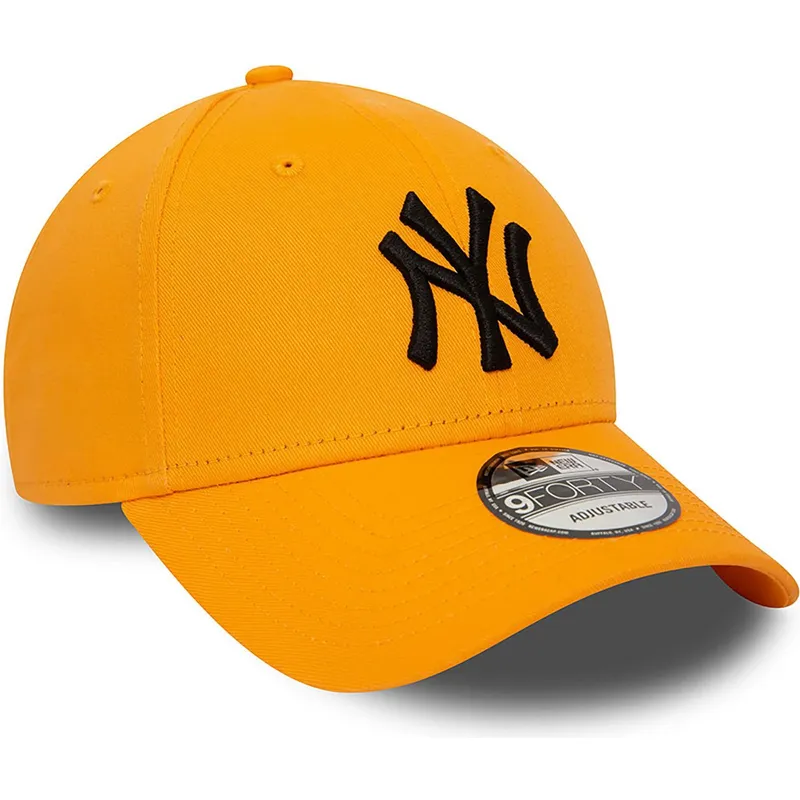 kepsar-curva-apelsin-justerbart-band-negro-9forty-league-essential-fran-new-york-yankees-mlb-av-new-era