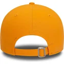 new-era-mlb-new-york-yankees-9forty-league-essential-justerbar-orange-bojd-keps-med-svart-logotyp