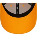 new-era-mlb-new-york-yankees-9forty-league-essential-justerbar-orange-bojd-keps-med-svart-logotyp