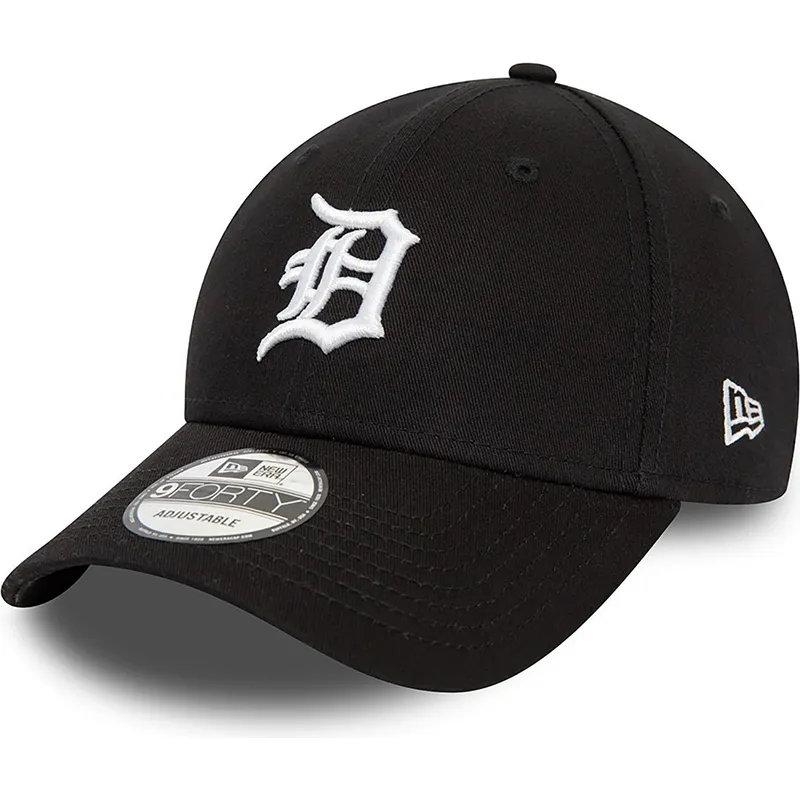 kepsar-curva-svart-justerbart-band-9forty-league-essential-fran-detroit-tigers-mlb-av-new-era