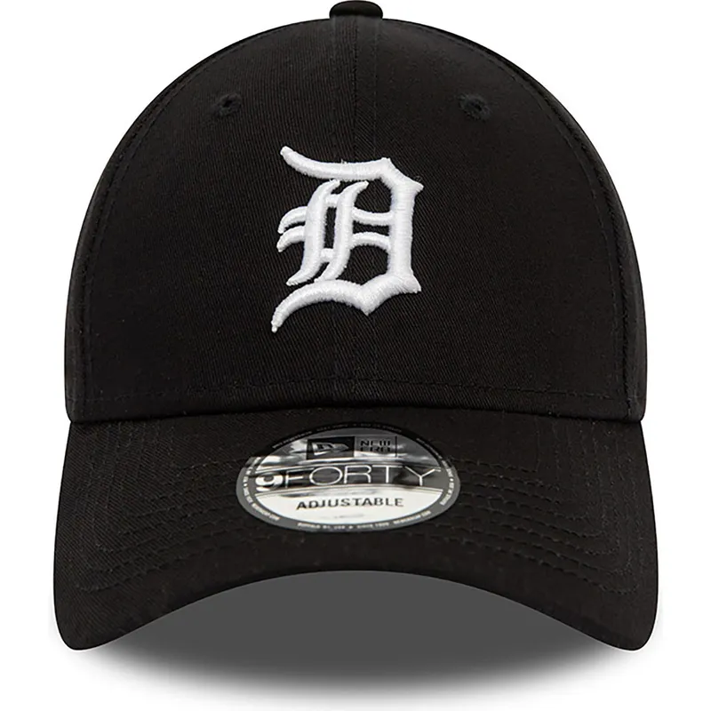 kepsar-curva-svart-justerbart-band-9forty-league-essential-fran-detroit-tigers-mlb-av-new-era