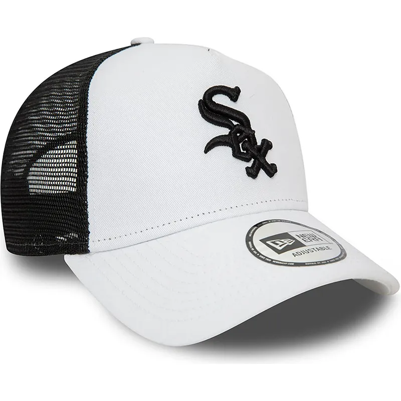 kepsar-curva-vit-snapback-a-frame-league-essential-fran-chicago-white-sox-mlb-av-new-era