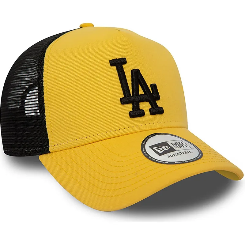kepsar-curva-gul-snapback-negro-a-frame-league-essential-fran-los-angeles-dodgers-mlb-av-new-era