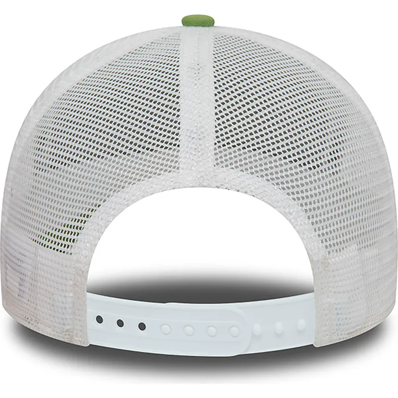 los-angeles-dodgers-mlb-a-frame-league-essential-gron-och-vit-truckerkeps-med-gront-logo-fran-new-era