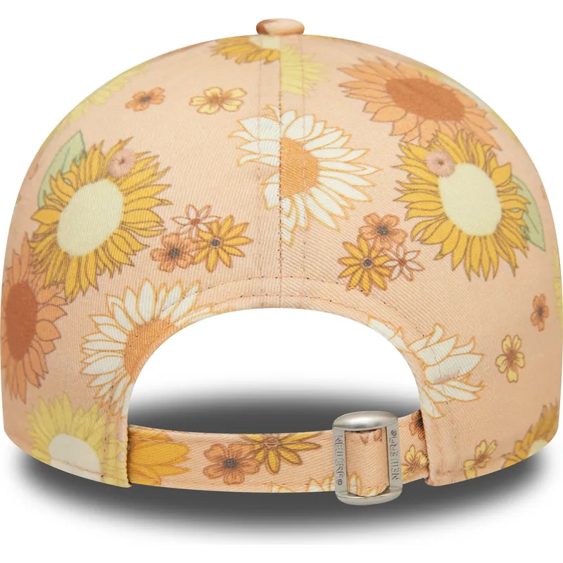 kepsar-curva-apelsin-justerbart-band-9forty-floral-all-over-print-fran-new-york-yankees-mlb-av-new-era