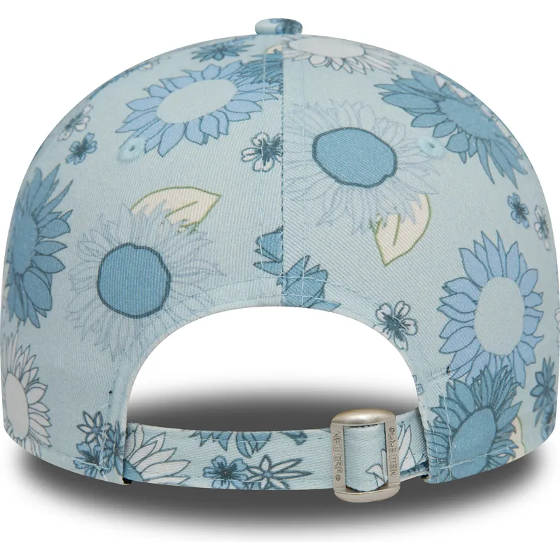 kepsar-curva-bla-justerbart-band-9forty-floral-all-over-print-fran-new-york-yankees-mlb-av-new-era