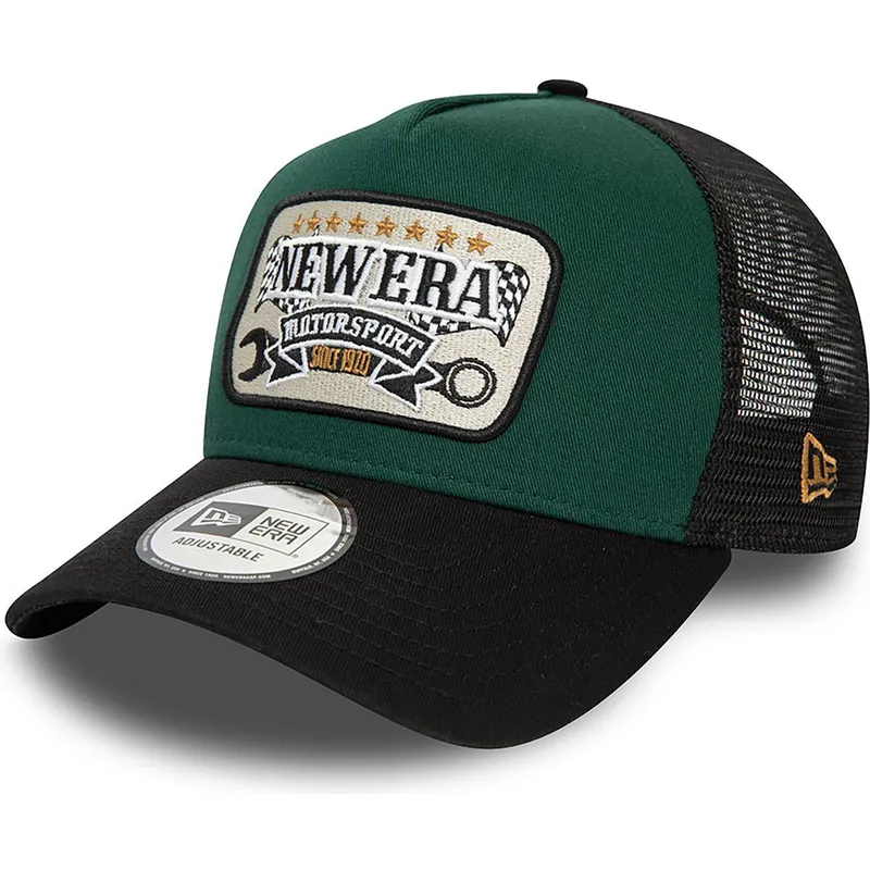 kepsar-curva-gron-snapback-a-frame-av-new-era