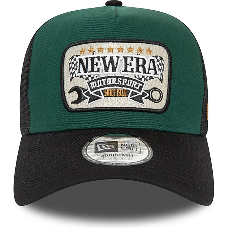 kepsar-curva-gron-snapback-a-frame-av-new-era
