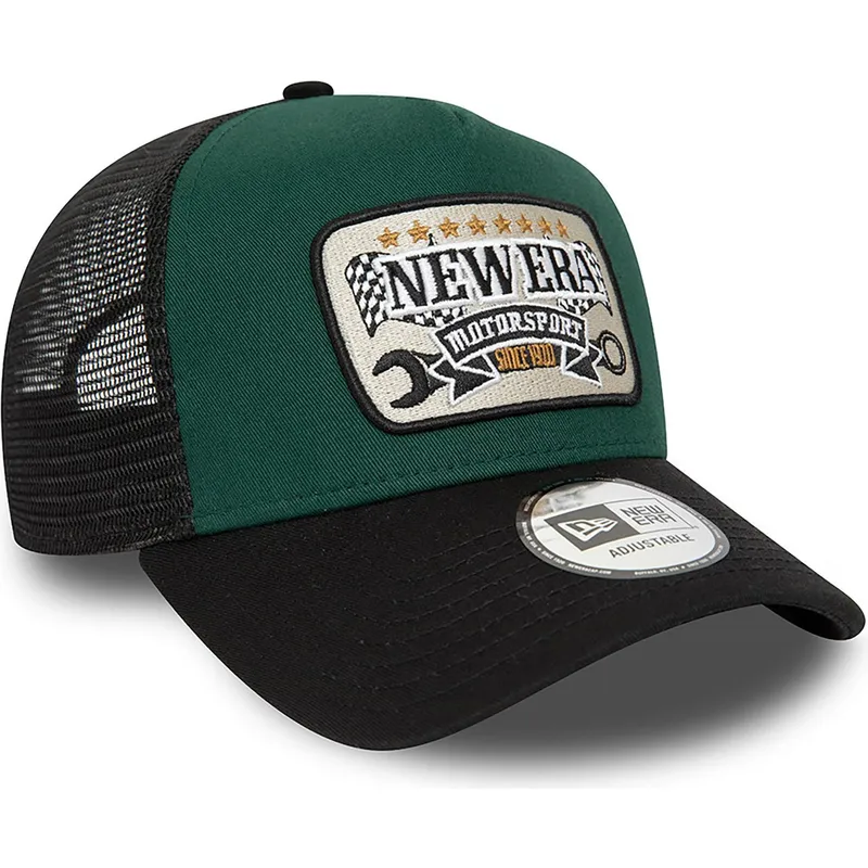kepsar-curva-gron-snapback-a-frame-av-new-era