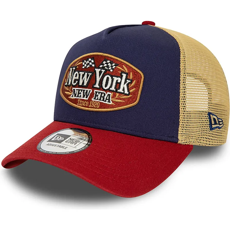 kepsar-curva-flerfargad-snapback-a-frame-av-new-era