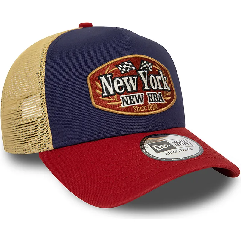 kepsar-curva-flerfargad-snapback-a-frame-av-new-era