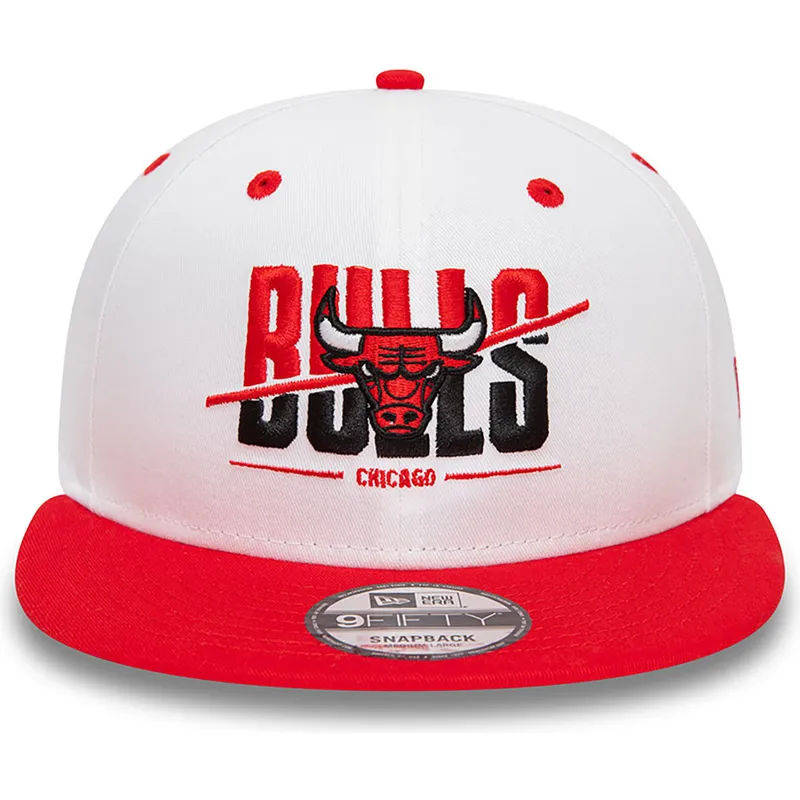 vit-och-rod-platt-keps-snapback-9fifty-white-crown-fran-chicago-bulls-nba-av-new-era