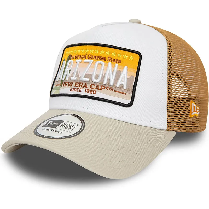 kepsar-curva-brun-snapback-a-frame-av-new-era