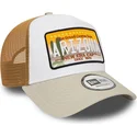 new-era-a-frame-patch-arizona-brun-truckerkeps