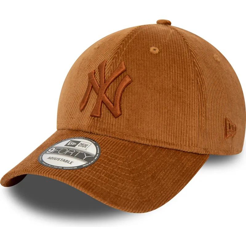 kepsar-curva-brun-justerbart-band-9forty-cord-fran-new-york-yankees-mlb-av-new-era
