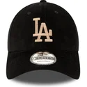 justerbar-svart-bojd-keps-9forty-cord-los-angeles-dodgers-mlb-fran-new-era