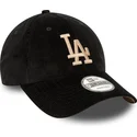 justerbar-svart-bojd-keps-9forty-cord-los-angeles-dodgers-mlb-fran-new-era