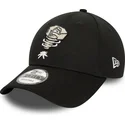 justerbar-svart-bojd-keps-9forty-minor-league-lansing-lugnuts-milb-fran-new-era