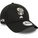 justerbar-svart-bojd-keps-9forty-minor-league-lansing-lugnuts-milb-fran-new-era