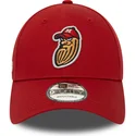 kepsar-curva-rod-justerbart-band-9forty-minor-league-fran-modesto-nuts-milb-av-new-era