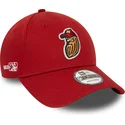 kepsar-curva-rod-justerbart-band-9forty-minor-league-fran-modesto-nuts-milb-av-new-era