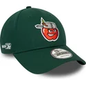 justerbar-gron-bojd-keps-9forty-minor-league-fort-wayne-tincaps-milb-fran-new-era