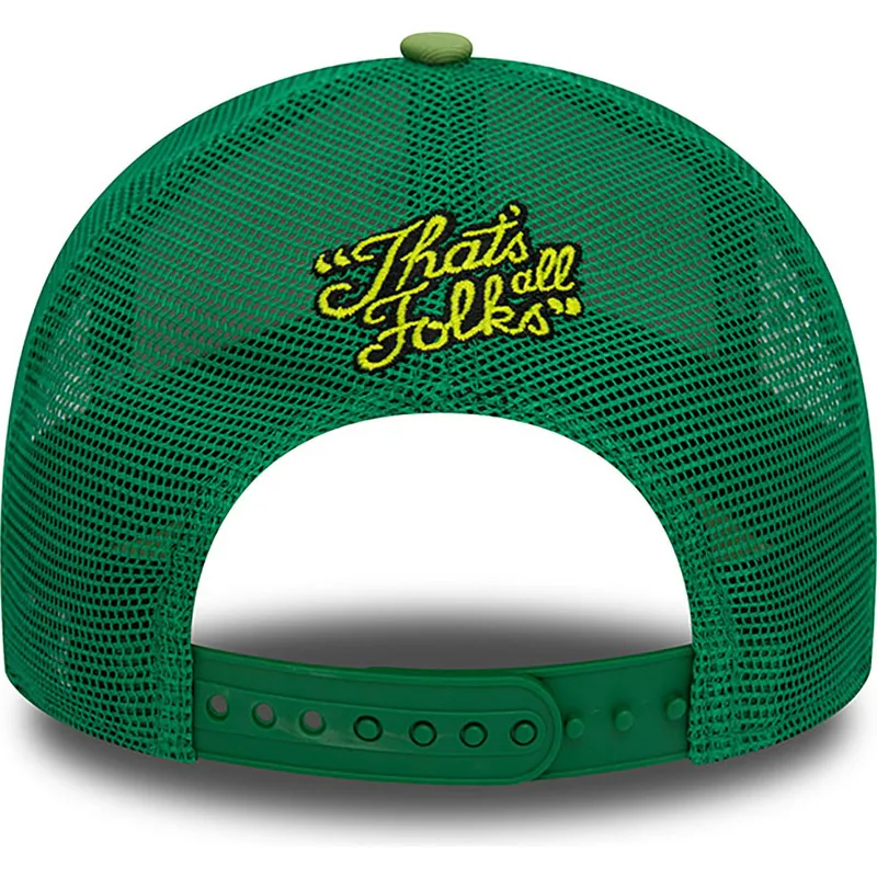 vit-och-gron-a-frame-trucker-keps-med-taz-looney-tunes-fran-new-era