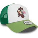 vit-och-gron-a-frame-trucker-keps-med-taz-looney-tunes-fran-new-era