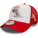 vit-och-rod-a-frame-character-truckerkeps-med-daffy-duck-och-porky-pig-looney-tunes-fran-new-era