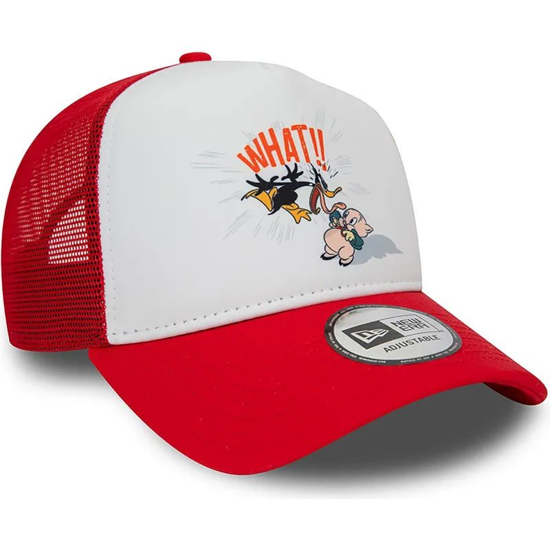 kepsar-curva-rod-snapback-a-frame-character-fran-pato-lucas-y-porky-pig-looney-tunes-av-new-era
