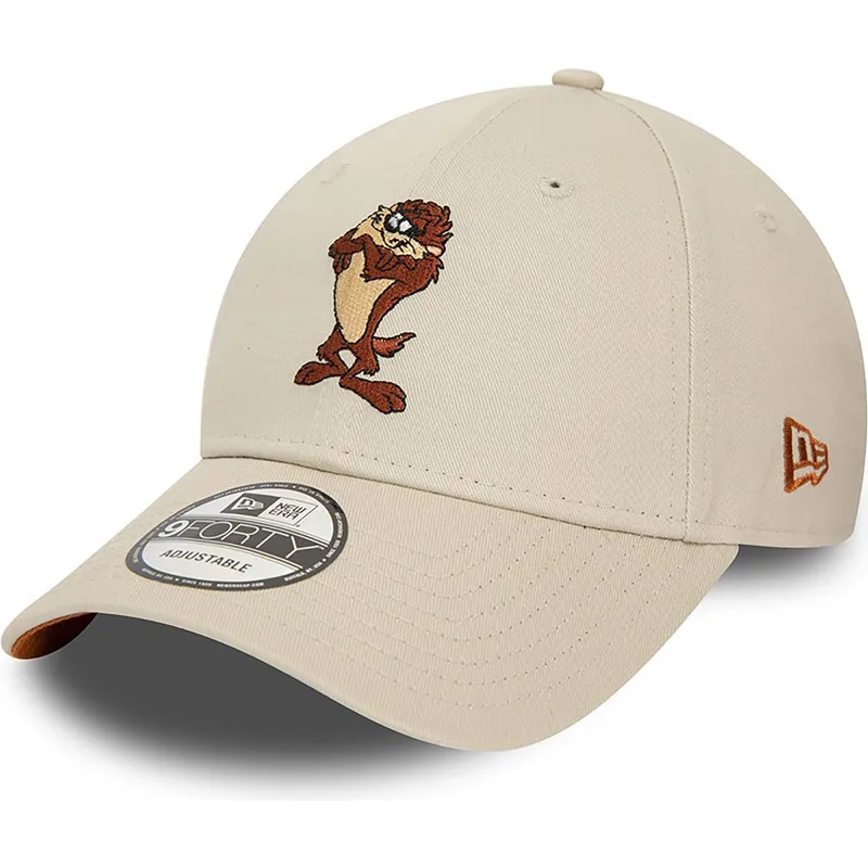 kepsar-curva-beige-justerbart-band-9forty-character-de-diablo-fran-tasmania-looney-tunes-av-new-era