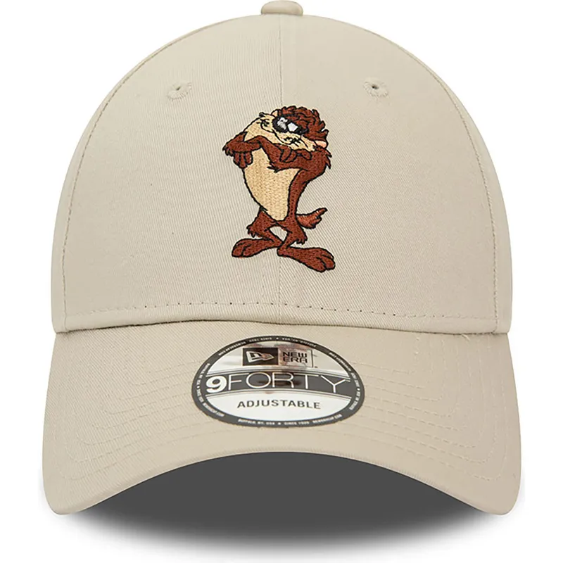 kepsar-curva-beige-justerbart-band-9forty-character-de-diablo-fran-tasmania-looney-tunes-av-new-era