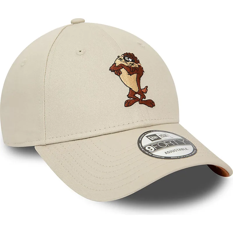 kepsar-curva-beige-justerbart-band-9forty-character-de-diablo-fran-tasmania-looney-tunes-av-new-era