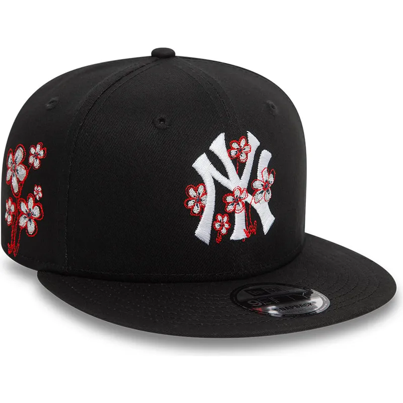 kepsar-plana-svart-snapback-9fifty-flower-icon-fran-new-york-yankees-mlb-av-new-era