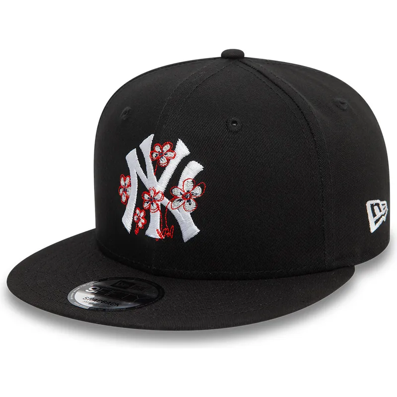 kepsar-plana-svart-snapback-9fifty-flower-icon-fran-new-york-yankees-mlb-av-new-era