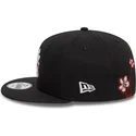 new-era-new-york-yankees-mlb-9fifty-flower-icon-svart-snapback-flat-keps