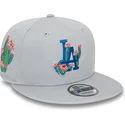 los-angeles-dodgers-mlb-new-era-gra-platt-snapback-9fifty-flower-icon-keps