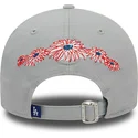 kepsar-curva-gra-justerbart-band-9forty-flower-icon-fran-los-angeles-dodgers-mlb-av-new-era