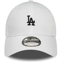 vit-justerbar-trucker-keps-9forty-home-field-los-angeles-dodgers-mlb-fran-new-era