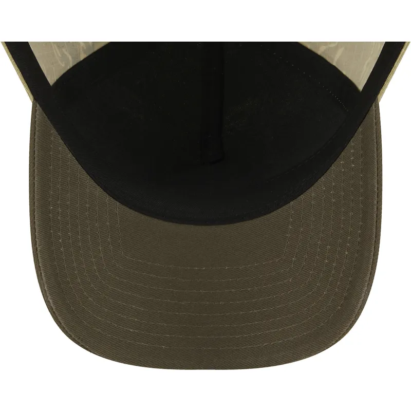 kamouflagemonstrad-kurvad-keps-snapback-9forty-a-frame-two-tone-tiger-los-angeles-dodgers-mlb-fran-new-era