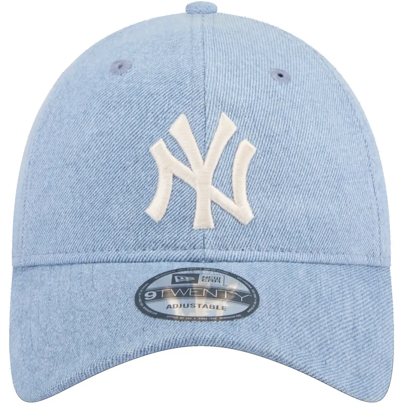 kepsar-curva-bla-justerbart-band-9twenty-washed-denim-fran-new-york-yankees-mlb-av-new-era