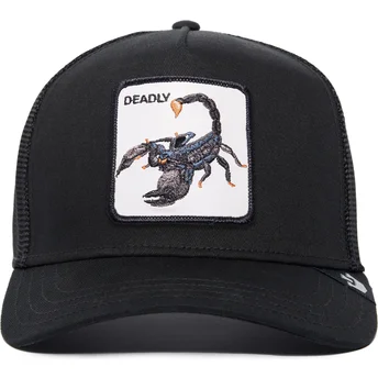svart-trucker-keps-skorpion-deadly-the-farm-premium-fran-goorin-bros